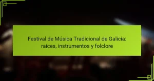 Festival de Música Tradicional de Galicia: raíces, instrumentos y folclore